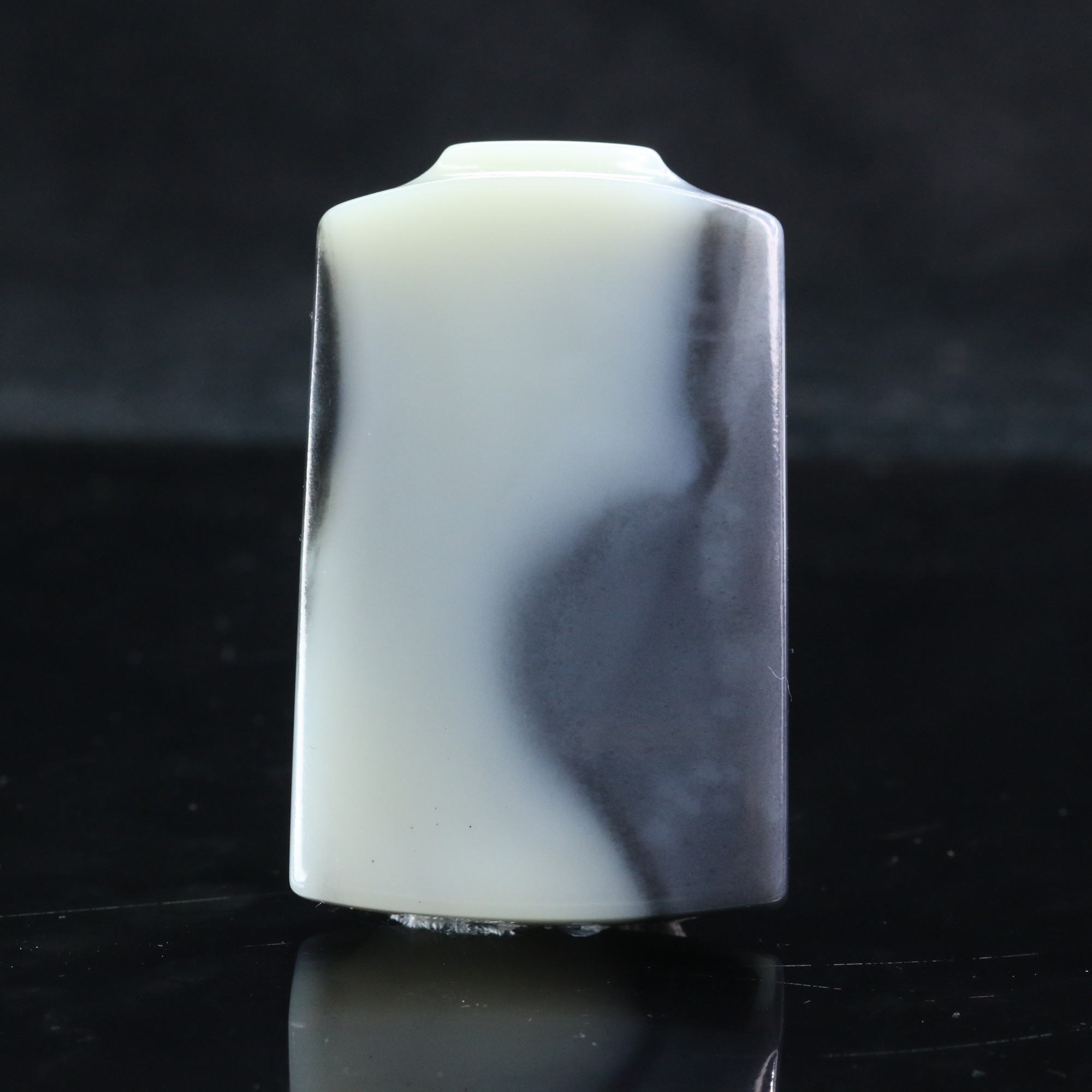 17和田玉无事牌吊坠/901891上海嘉禾拍卖