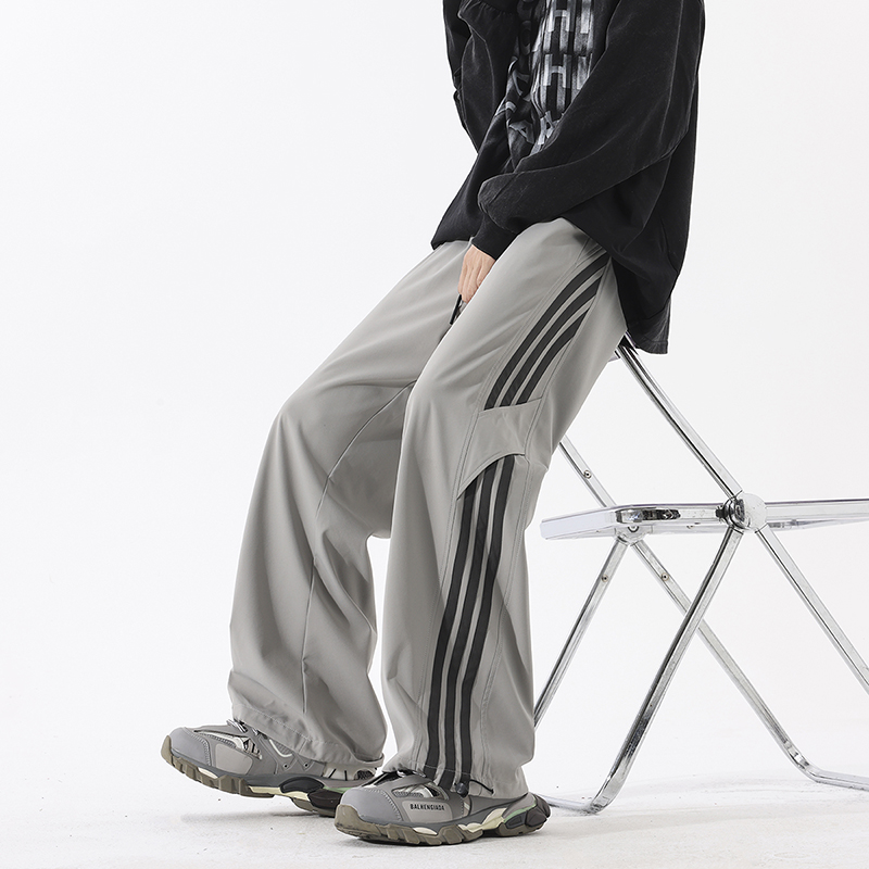 MAYBEYOND 25AW百搭休闲潮流宽松情侣时尚梭织长裤