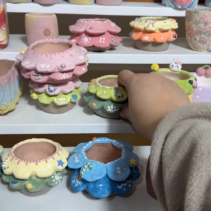 一***子青梦绿色圣诞树➕垫片