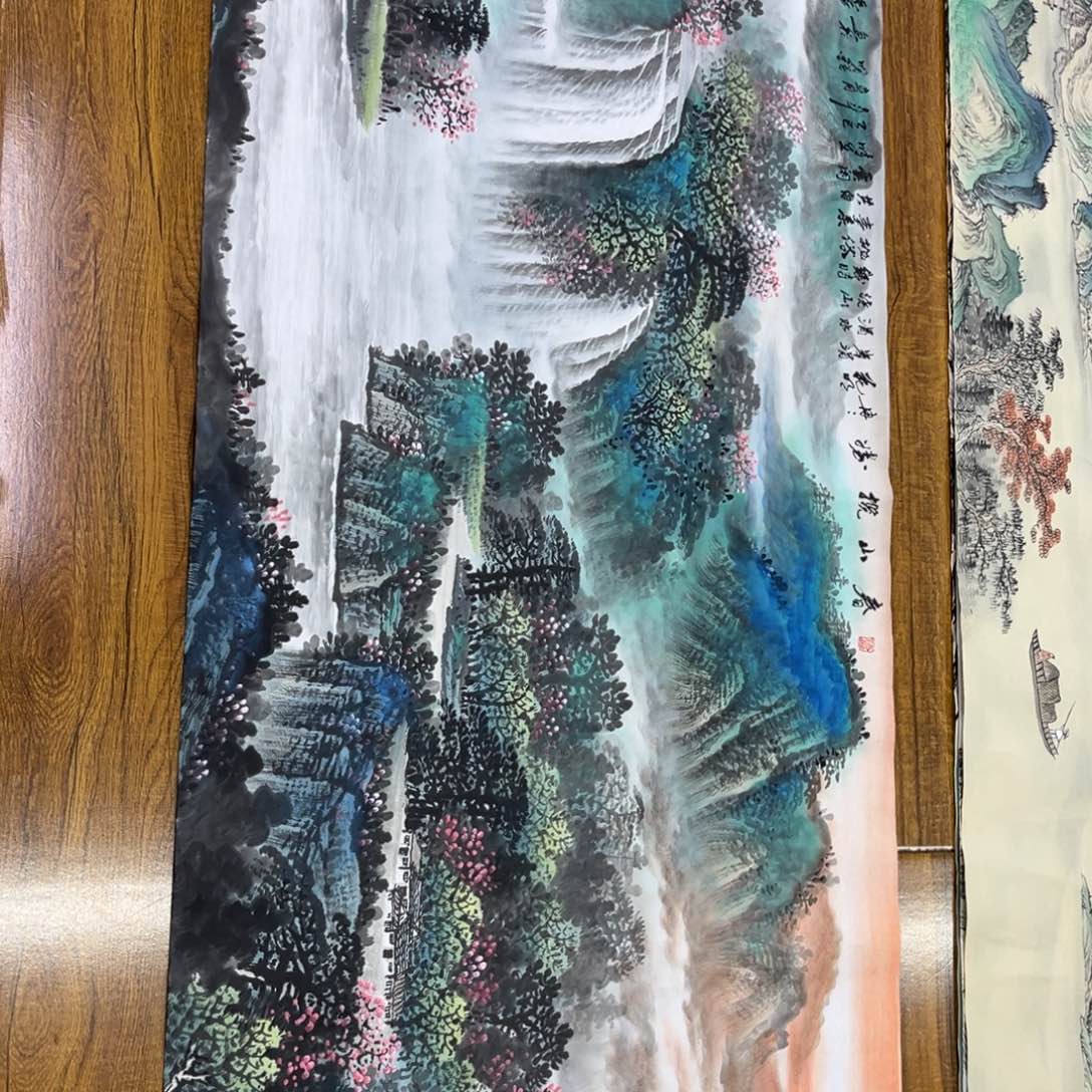 明锐老师精品小六尺画心