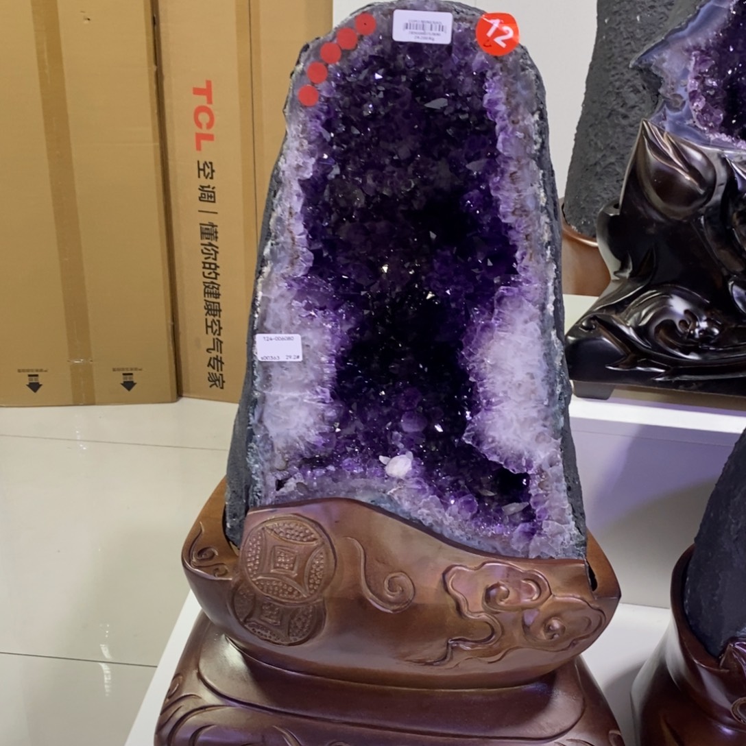 大型摆件（非配饰）未镶嵌紫晶