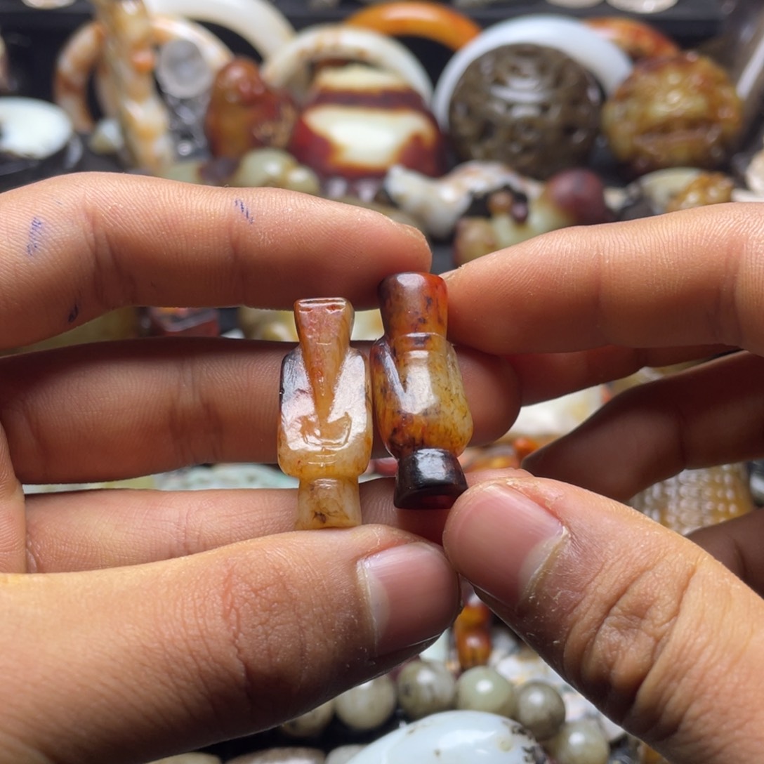 和田玉（糖玉）挂件未镶嵌