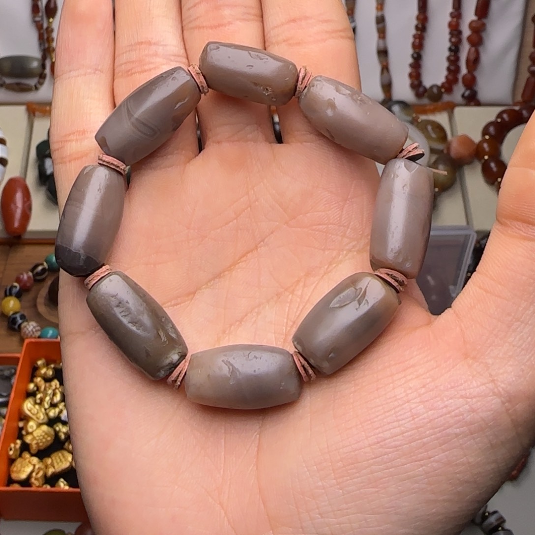 玛瑙/玉髓手链未镶嵌