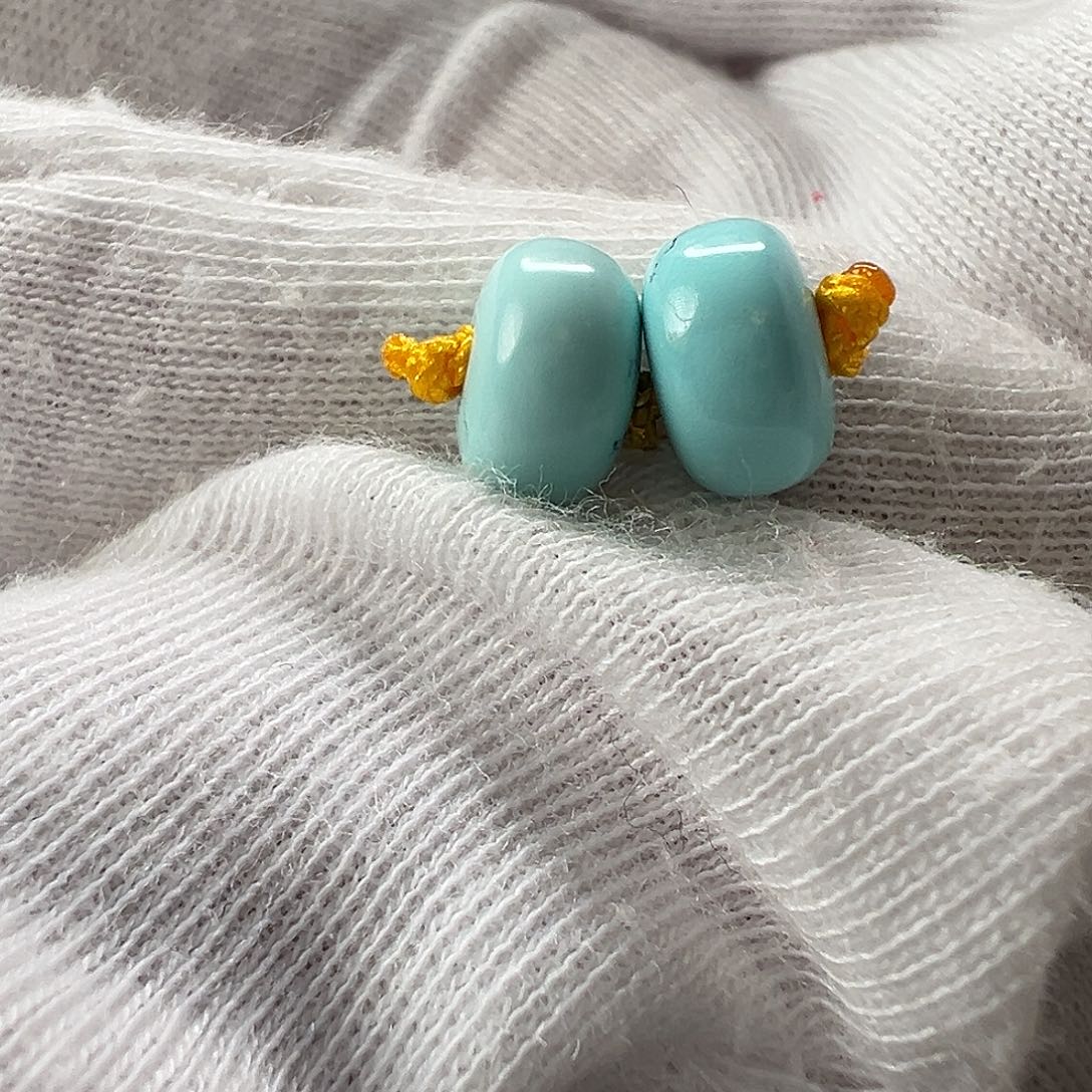 绿松石鼓珠未镶嵌