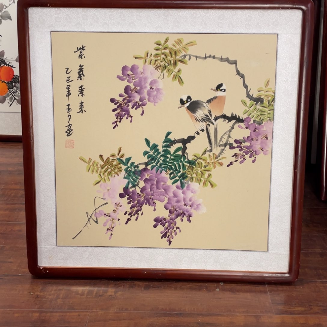 国画带框尺寸63*63厘米