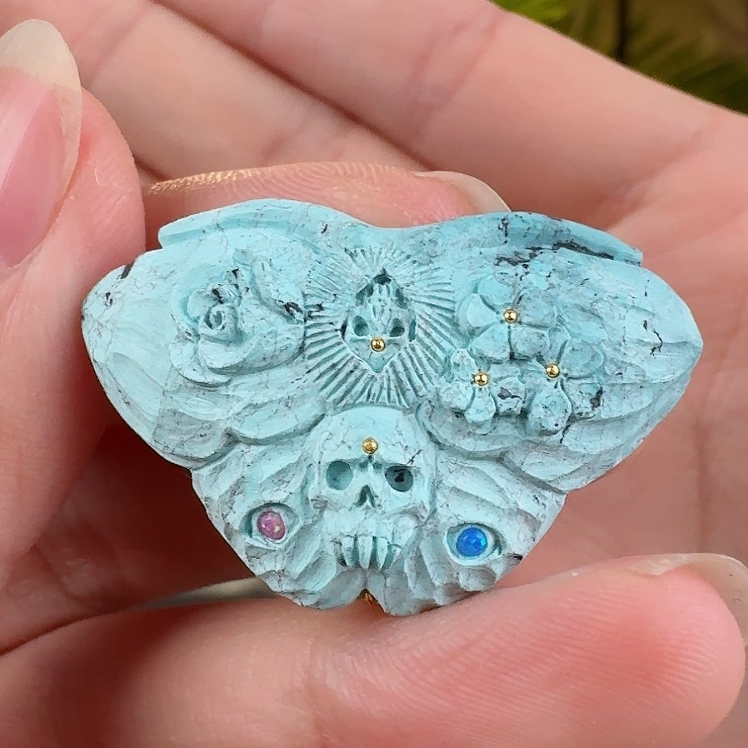 绿松石珠宝奇石未镶嵌