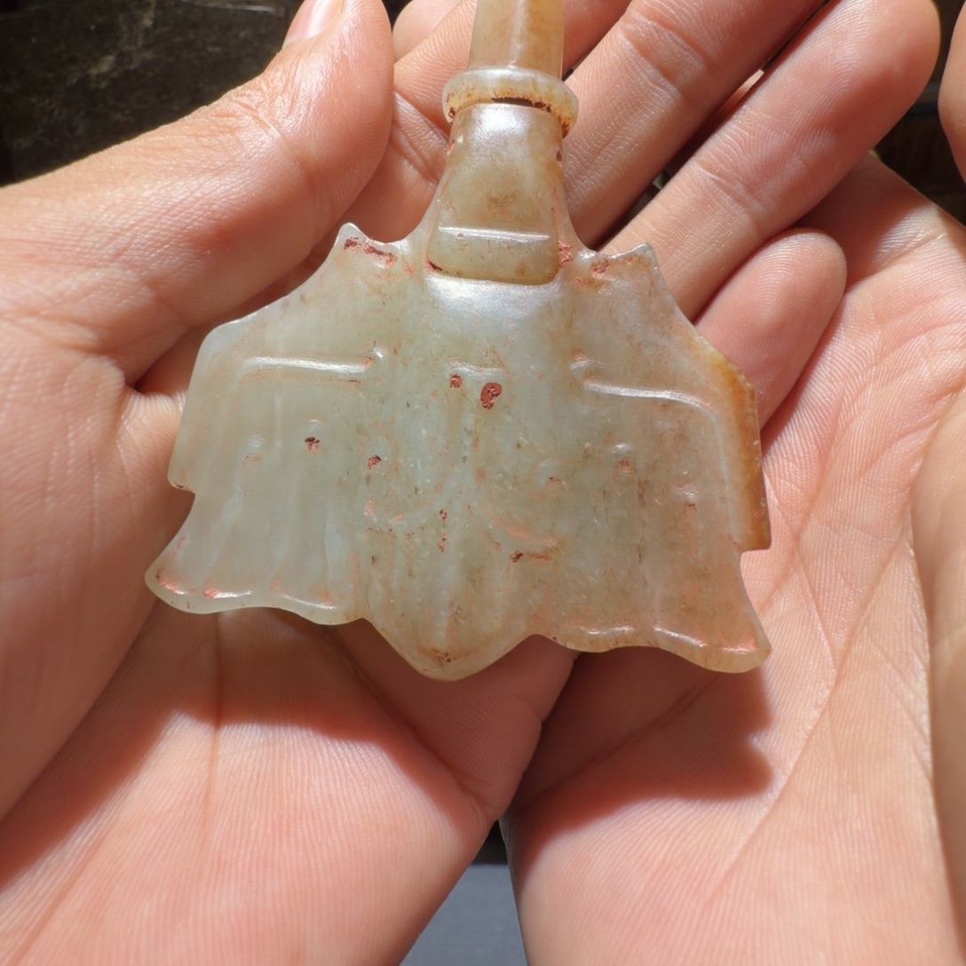 荣***堂和田玉（糖玉）未镶嵌颈饰