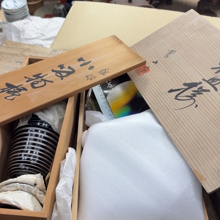 陶瓷古美术置物摆件