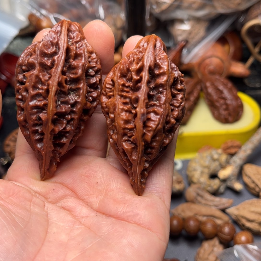 手串文玩核桃北**狼核桃67