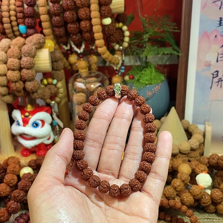 金刚菩提手串95玉华金标款