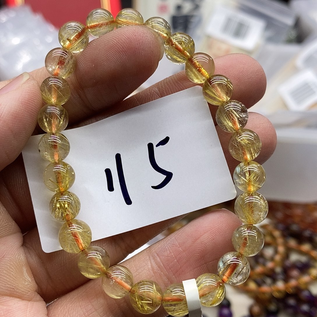 水晶手链未镶嵌天然