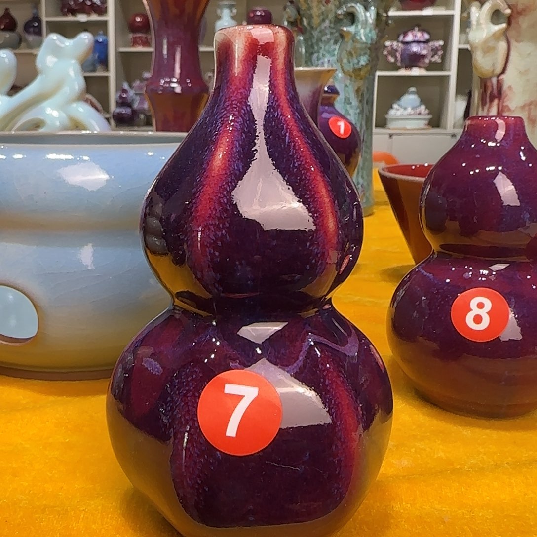 陶摆件郑家钧窑摆件