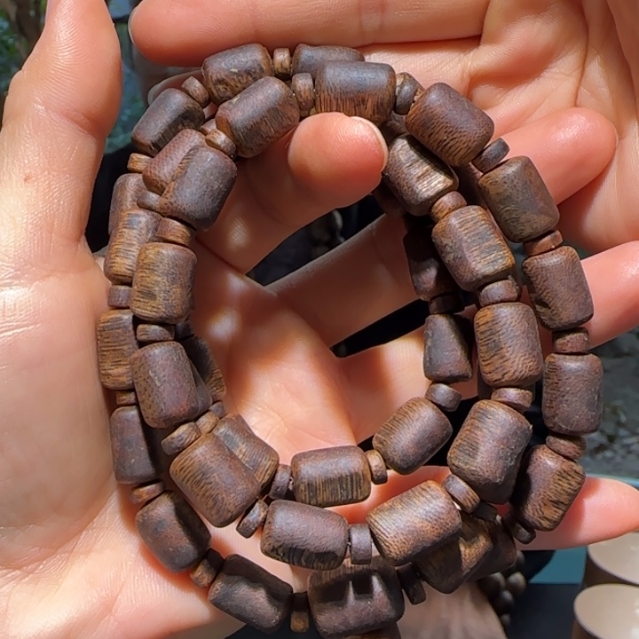 沉香手串蓝香链子41克+多样性发其一