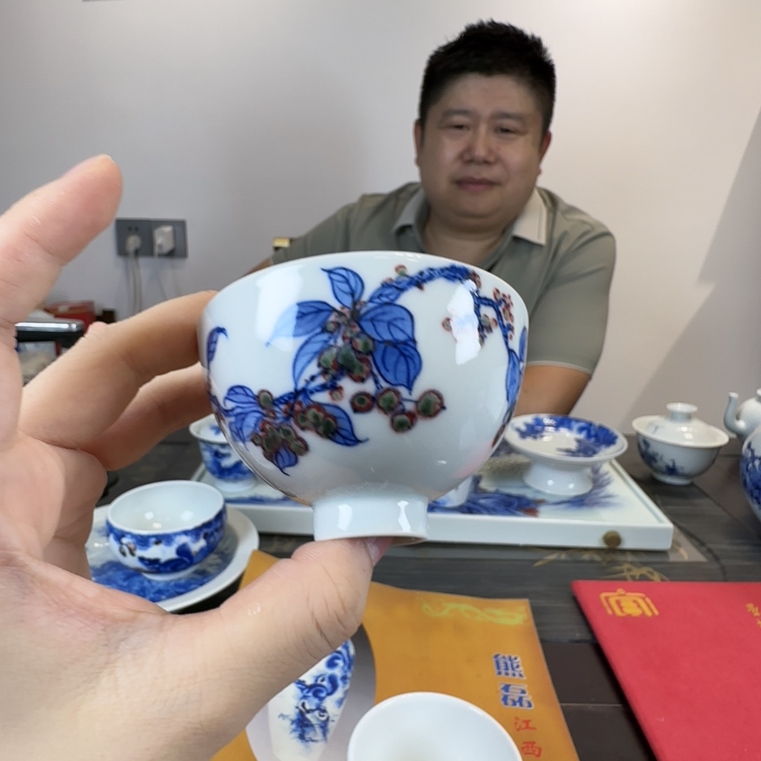摆件青花王步第四代：熊磊专场