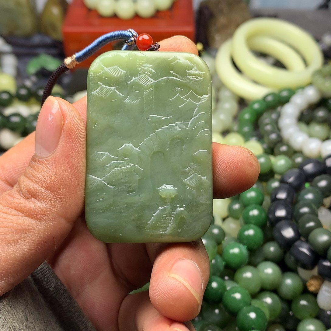 和田玉手链未镶嵌