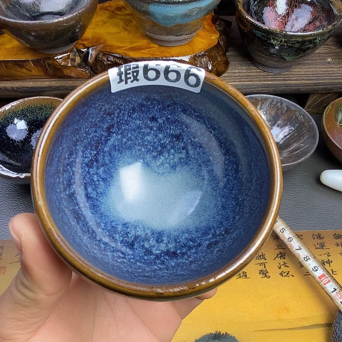 茶盏微瑕建盏主人杯子