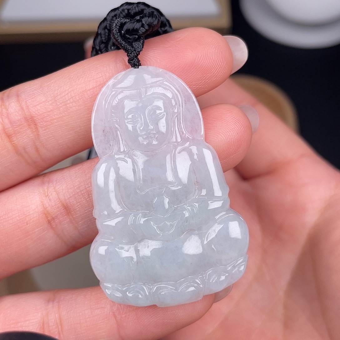 翡翠未镶嵌颈饰za023-2