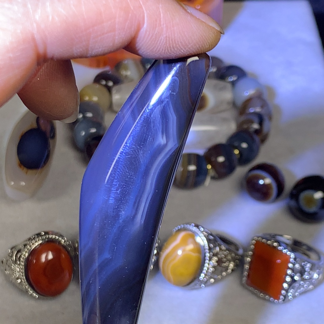 玛瑙/玉髓未镶嵌颈饰