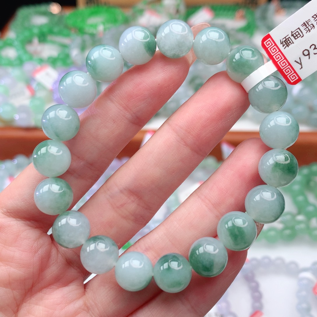 翡翠手链未镶嵌翡翠10mm