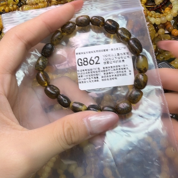 琥珀未镶嵌珠宝奇石