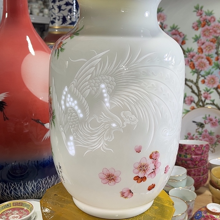 小***满景德镇陶瓷东瓜瓶1个