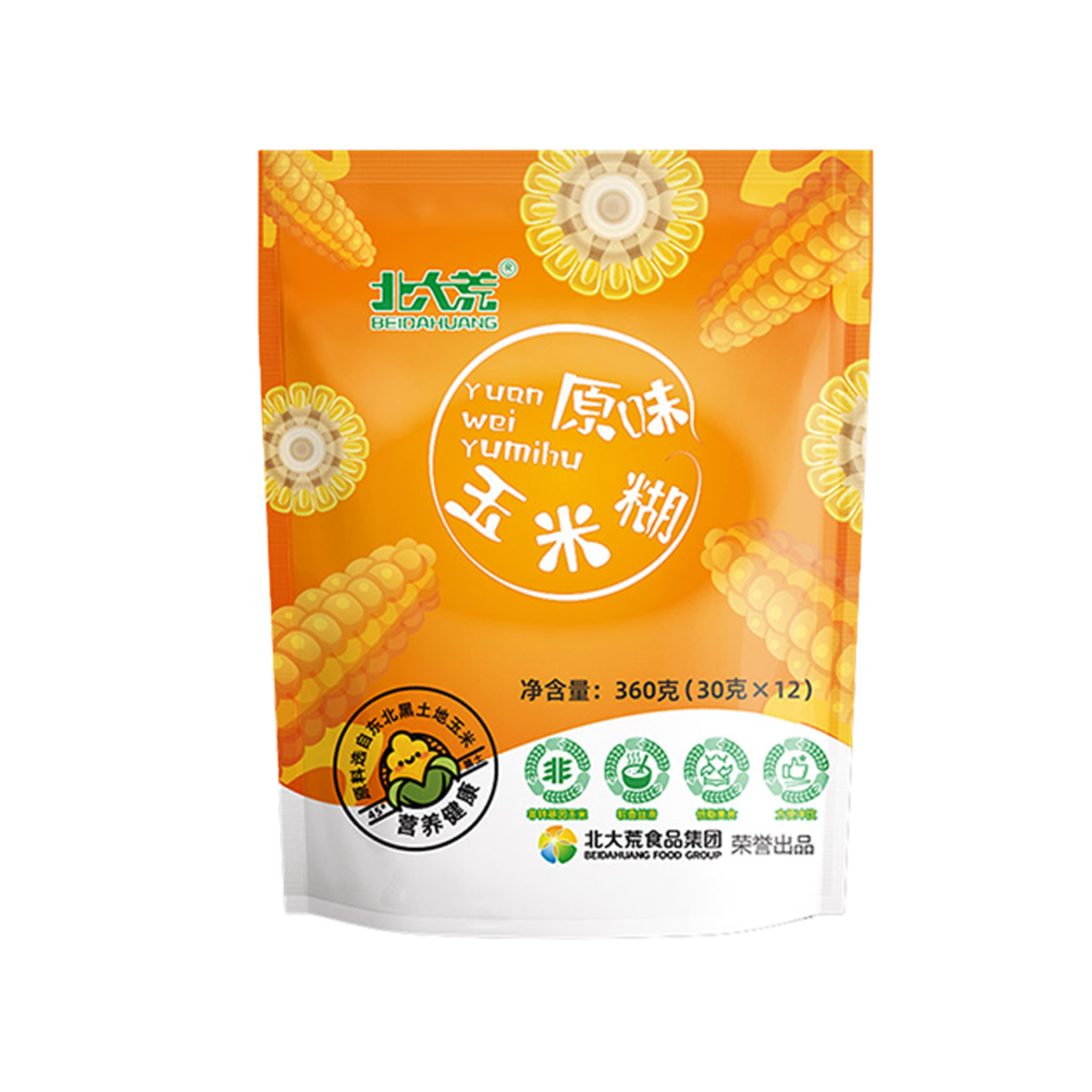 【红旗优选】北大荒玉米糊360g 早餐冲泡代餐粉