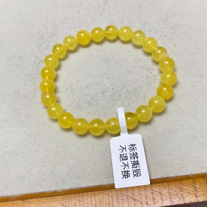 蜜蜡未镶嵌裸石串