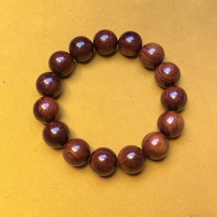 黄花梨/降香黄檀手串/手链1.5油梨老料沉水手串