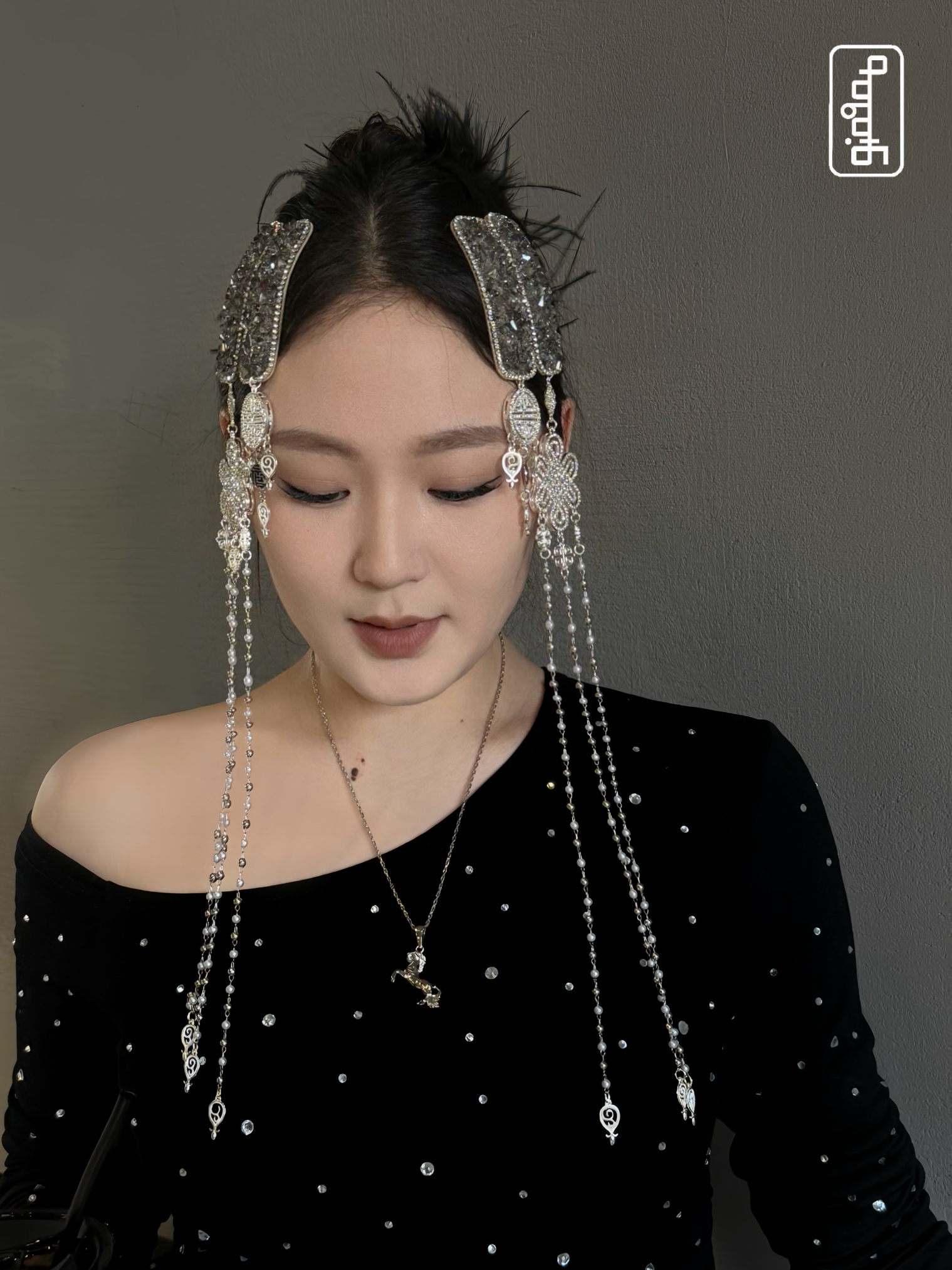 道途诺原创手工制作精致发夹