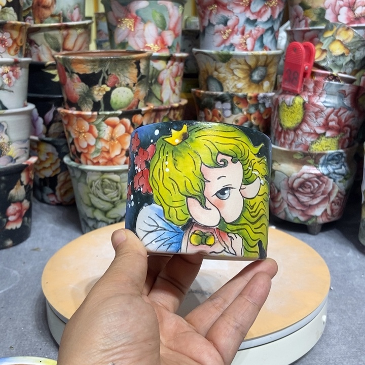 景德镇艺术手绘作品