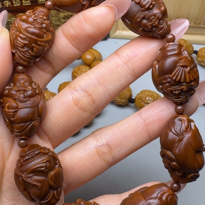 手串/手链橄榄核财神