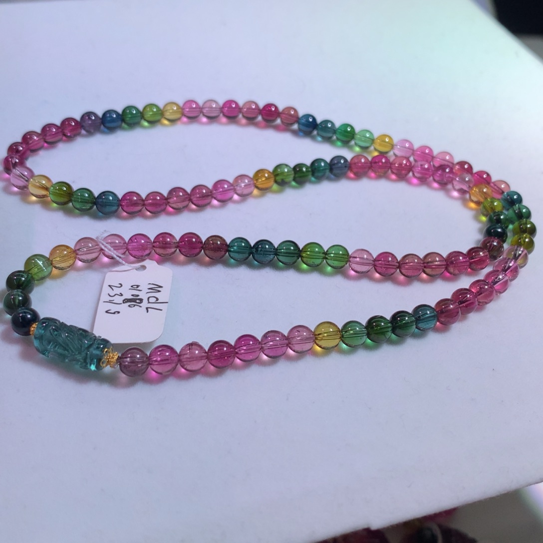 碧玺手链未镶嵌碧玺