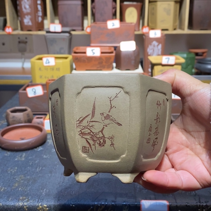 紫砂花盆紫砂文化