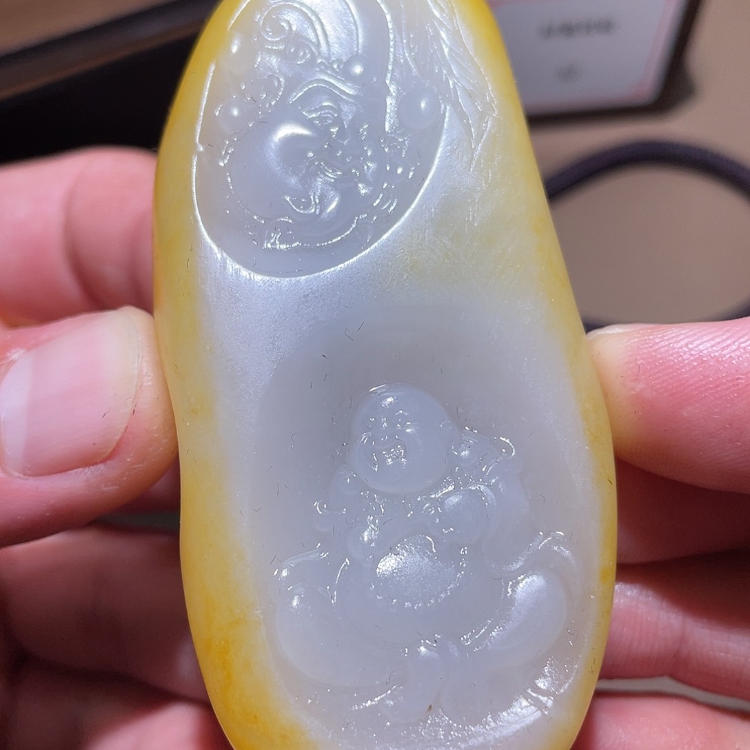 和田玉未镶嵌颈饰d 1