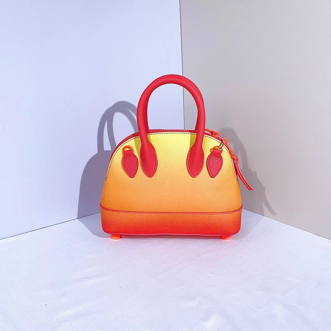 样品CHARLES&KEITH 30151151浅橘红色S时尚女包