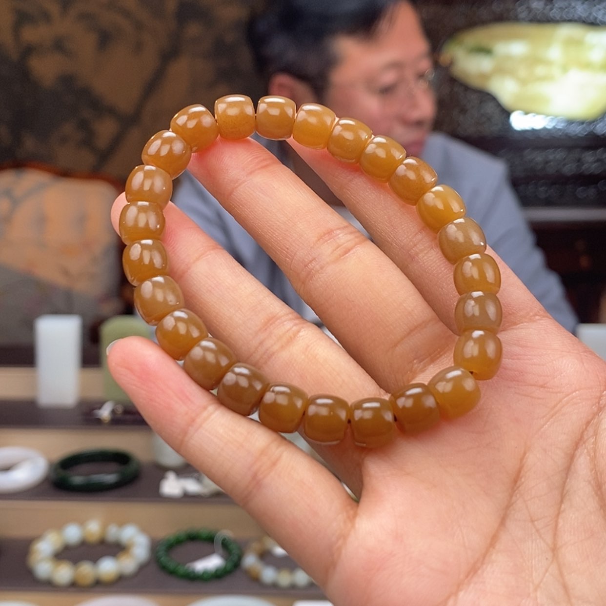 【闪购商品】和田玉手串未镶嵌