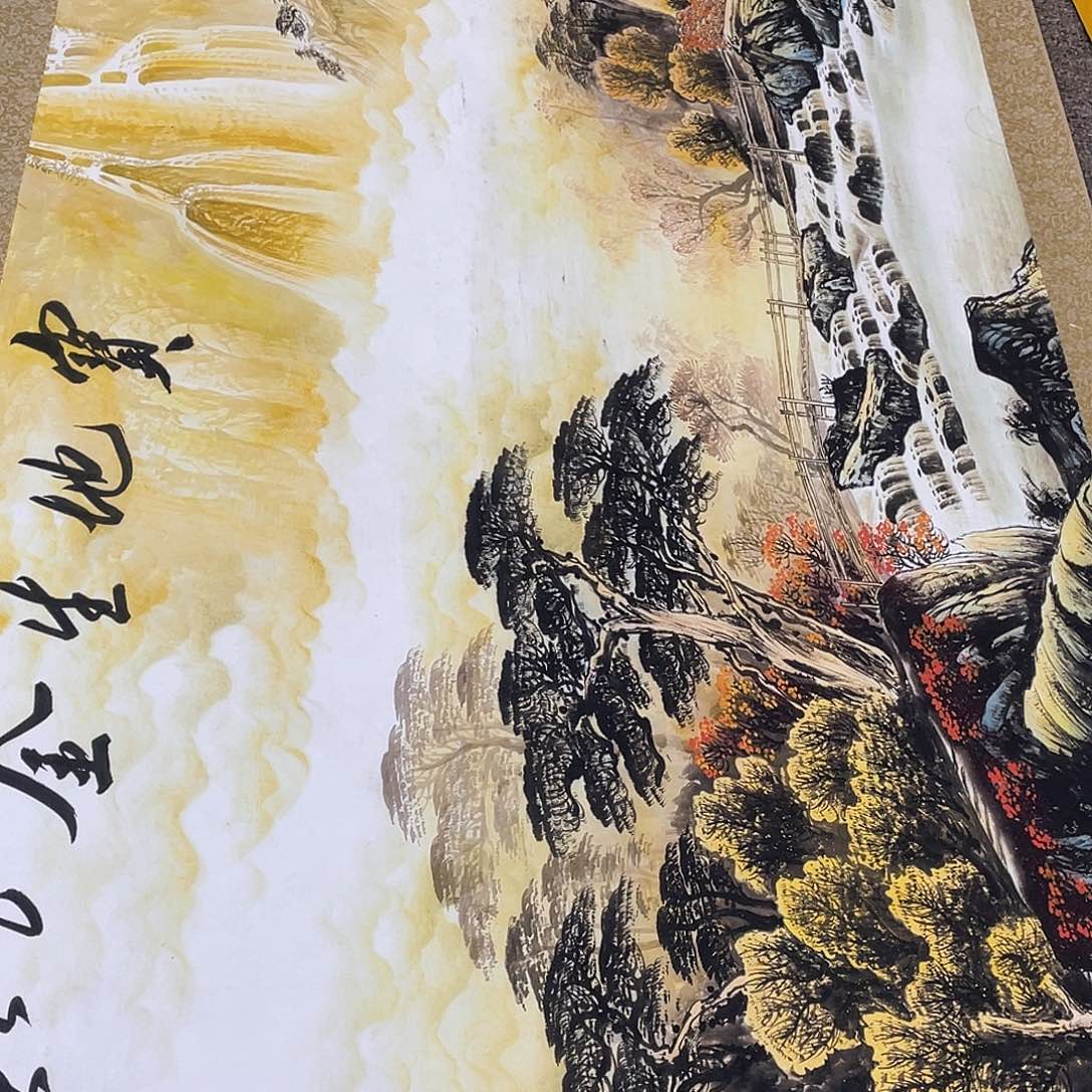 国画老师手笔手绘作品N