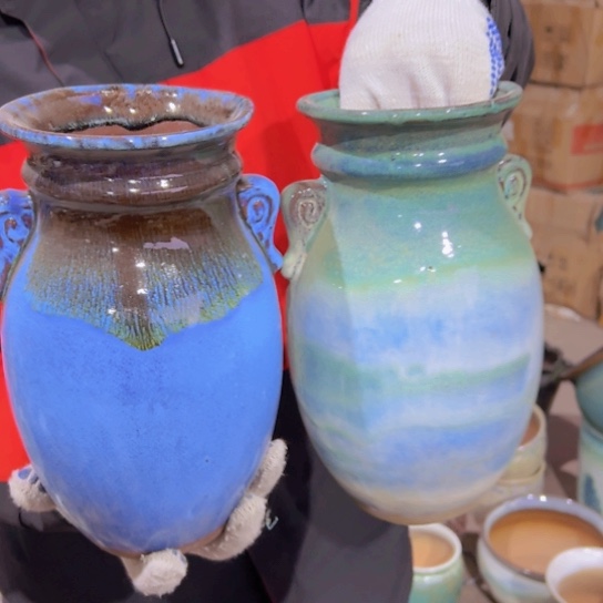 紫砂花盆高24口10—————