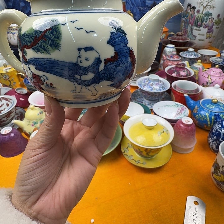 摆件景德镇瓷器老厂瓷46