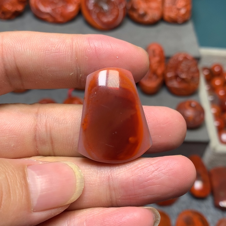 吊坠(不含链)未镶嵌南红玛瑙