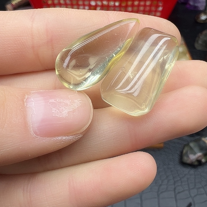 未镶嵌水晶珠宝半成品234水晶