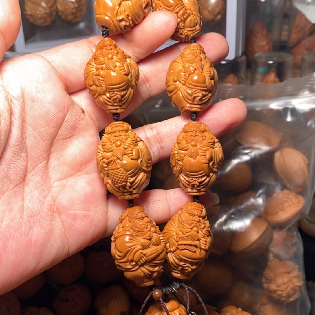 橄榄核手串/手链一*鸭钟馗捉鬼