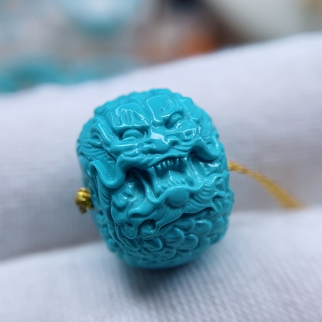 绿松石龙扣15.2未镶嵌