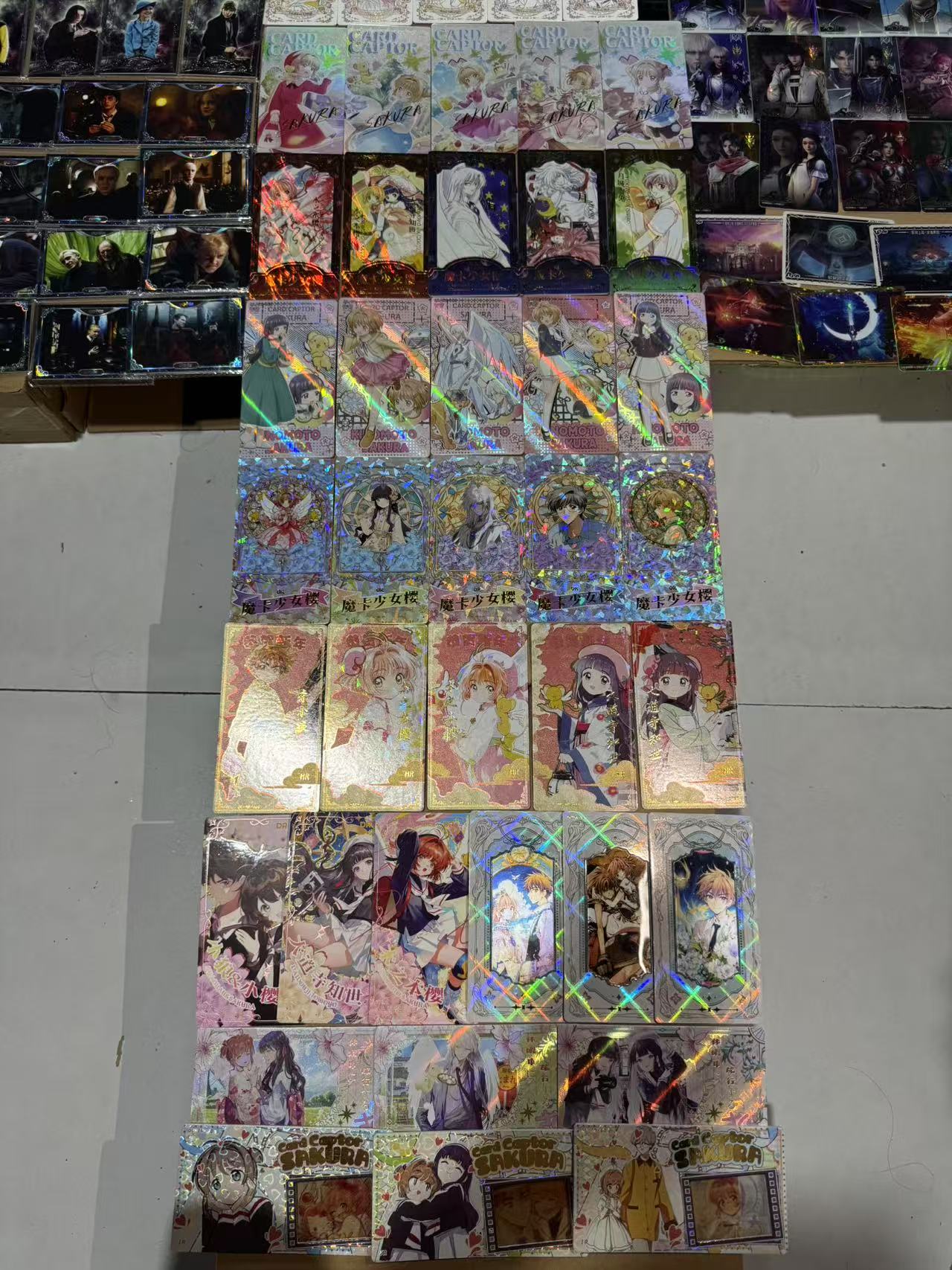 绮丽文创 曼珠沙华 魔卡少女樱长厚卡 一单32张！