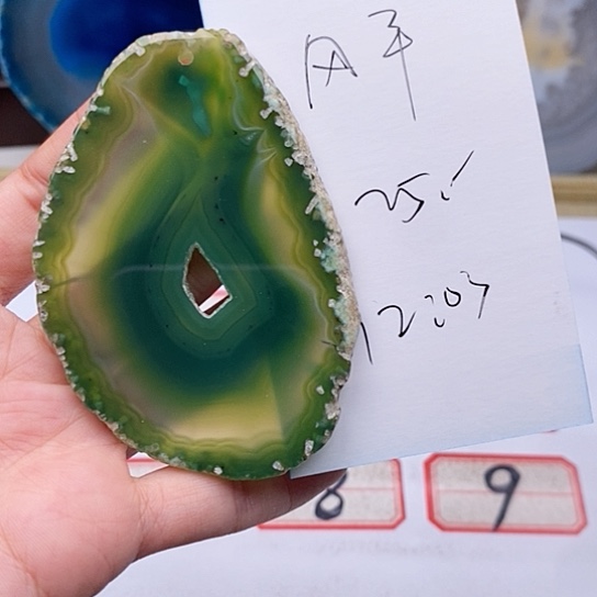 玛瑙/玉髓颈饰未镶嵌风**静