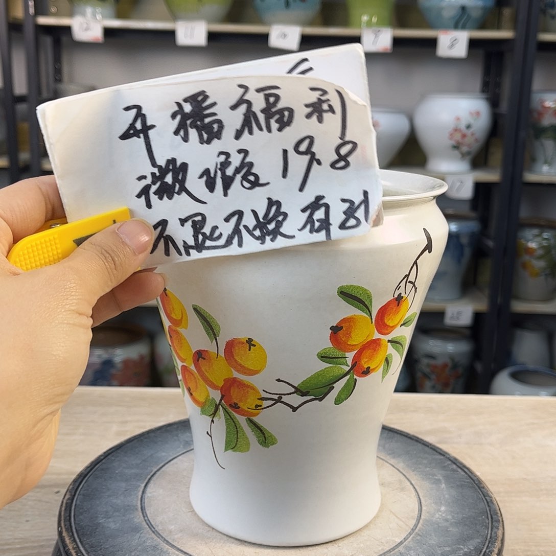 罐1xc景德镇陶瓷花盆