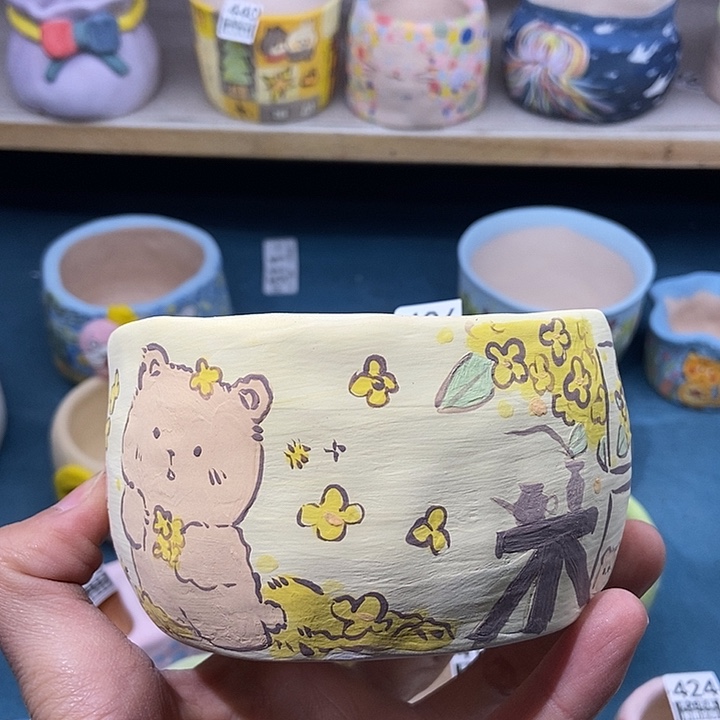 红陶436 2.12 手工盆接图定制