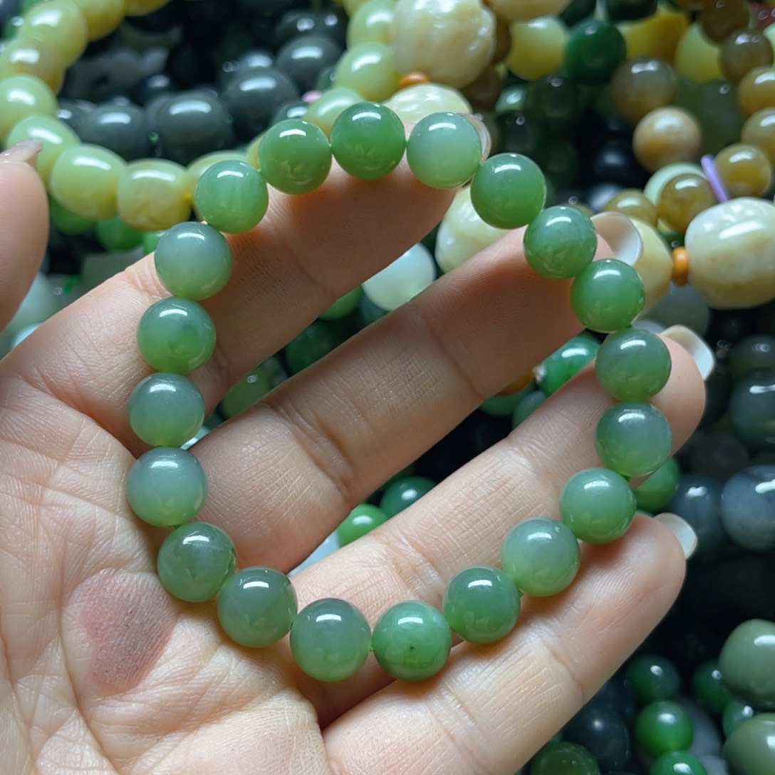 和田玉手链未镶嵌