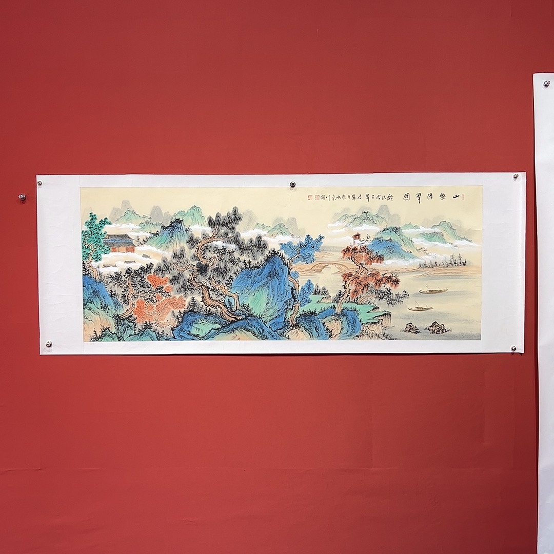 国画李川浦画家作品