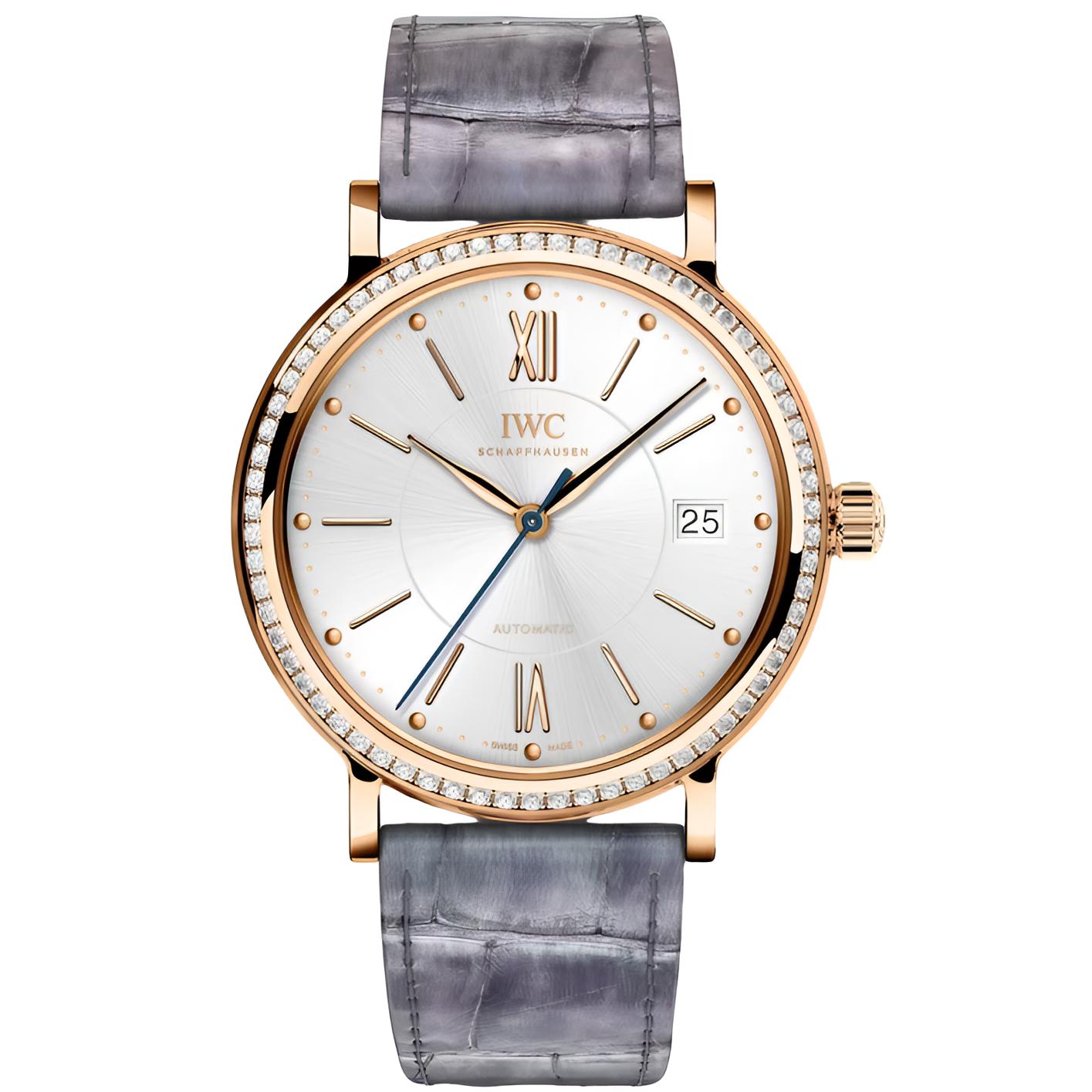 99新 IWC/万国 柏涛菲诺系列腕表/18k红金/公价138000 / IW458107